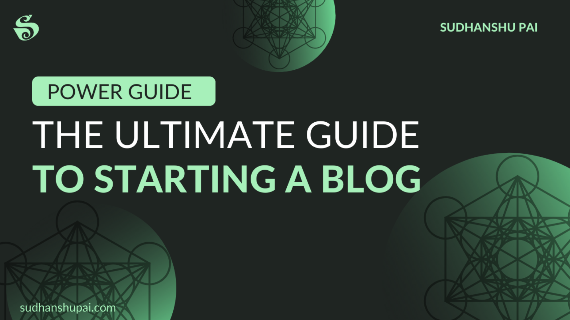 The Ultimate Guide to starting a Blog in 2023