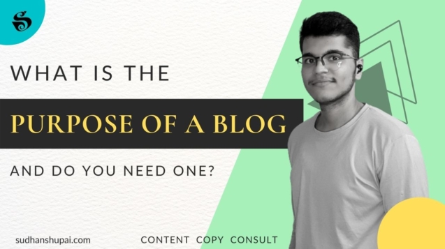 What is the purpose of a blog?