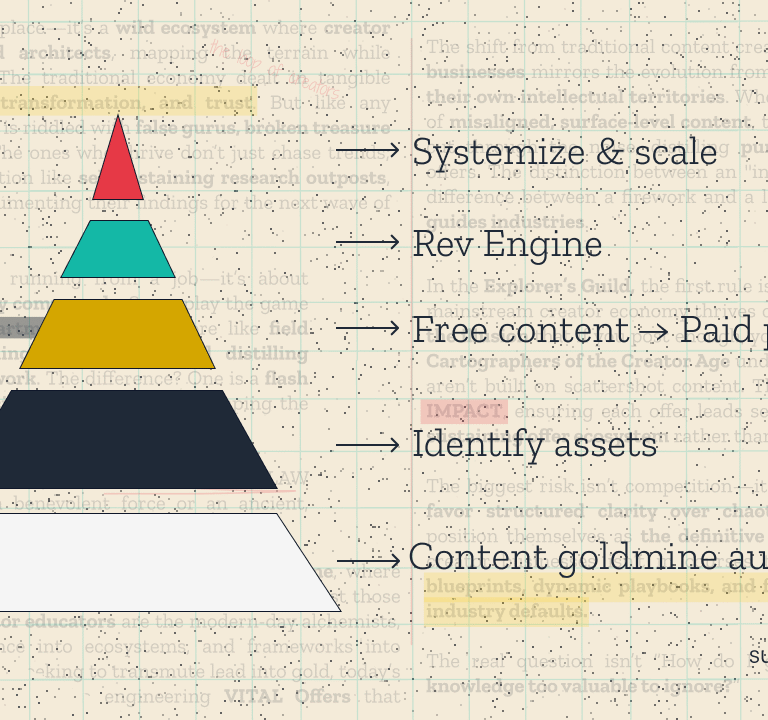 The 5 step Content-to-IA Shift Playbook: How to Turn Free Content into Scalable Revenue
